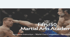 Desktop Screenshot of 5050bjj.com